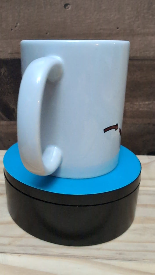 Home is where you park it mug